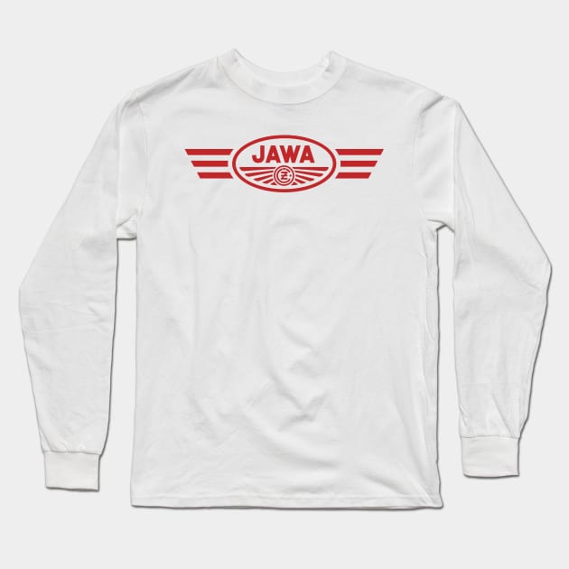 Jawa CZ logo Long Sleeve T-Shirt by GetThatCar